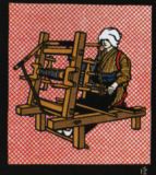 はた織り娘（桐生）A Woman at the Loom in Kiryu